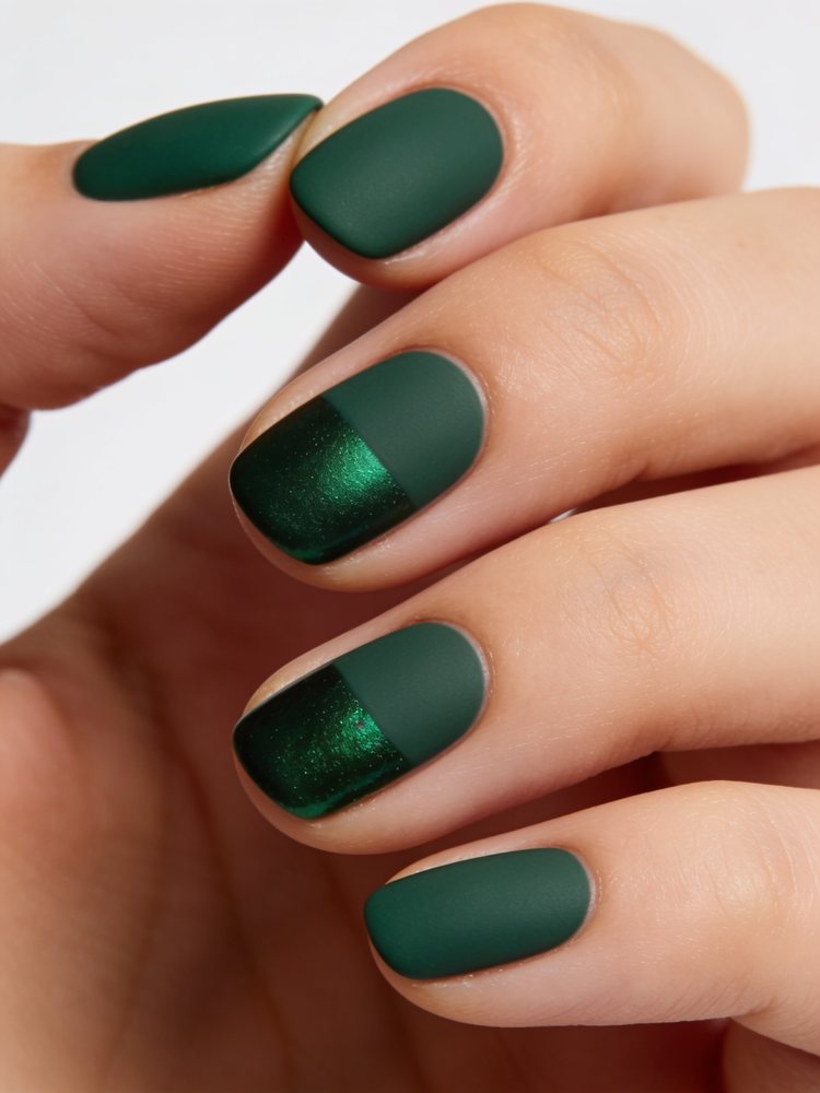 Forest green matte