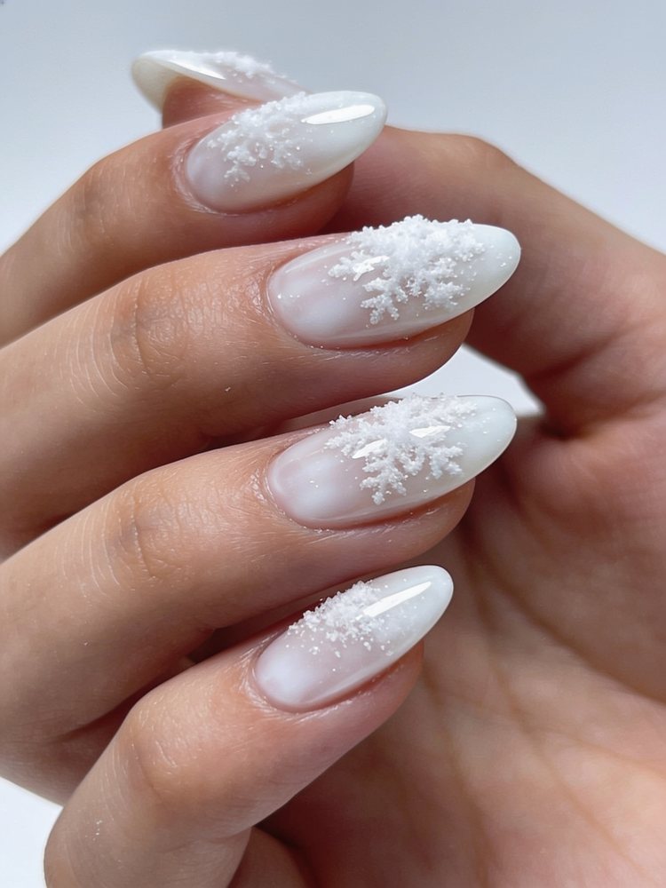 Milky white