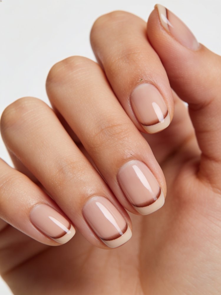 Micro French in nude