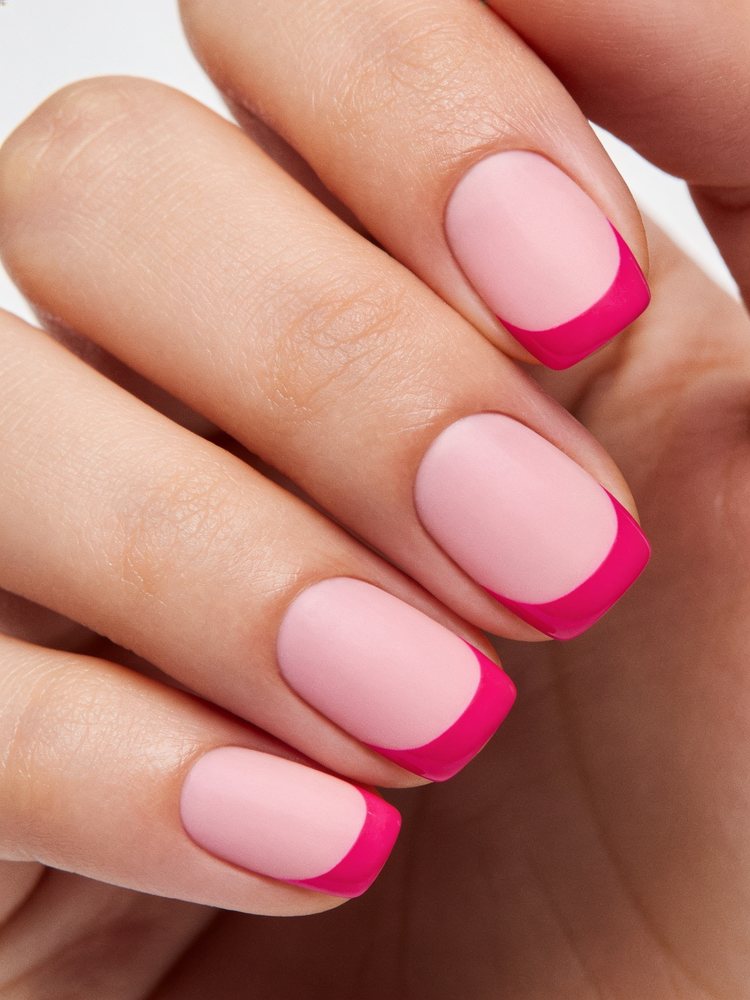 Hot pink edge