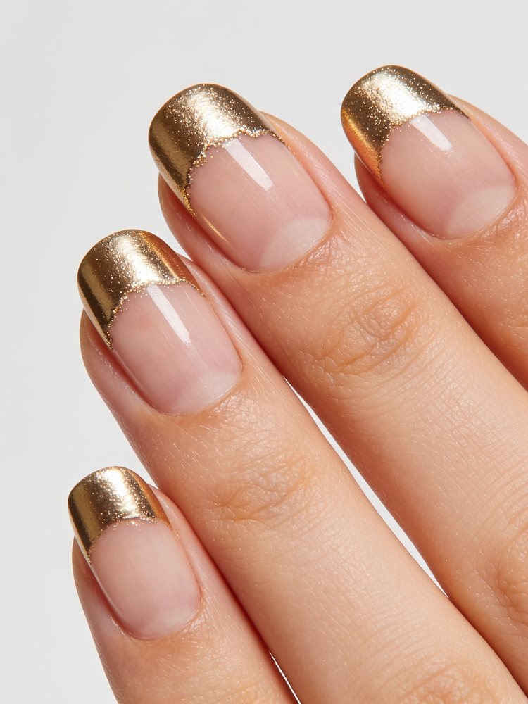 Gold chrome tip