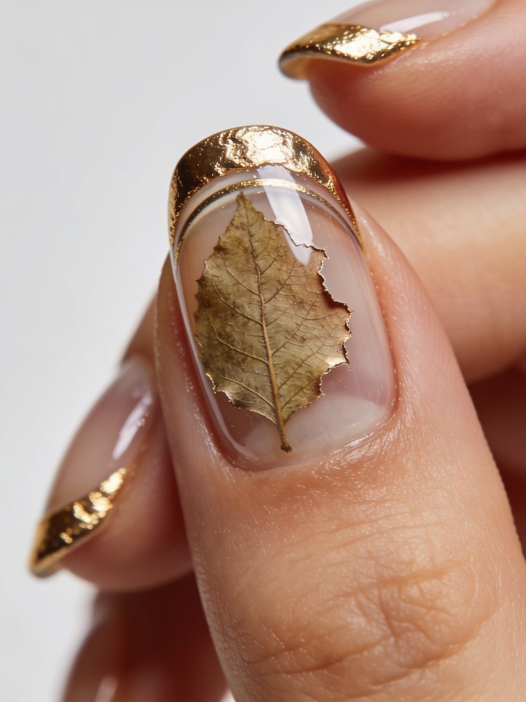 Gold foil edge