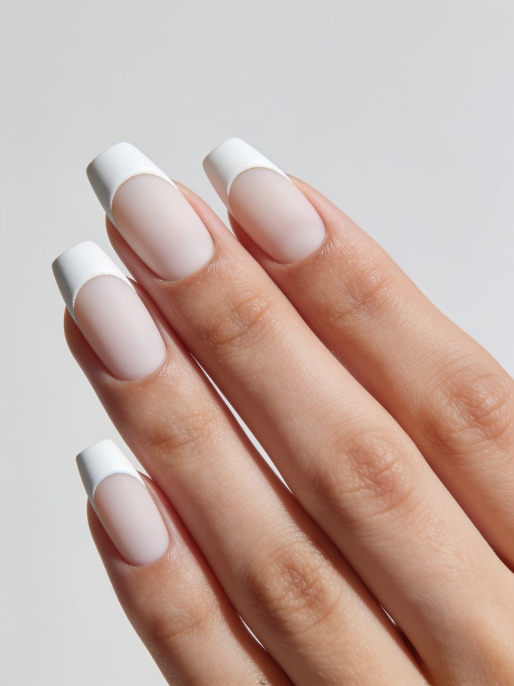 Matte white tip