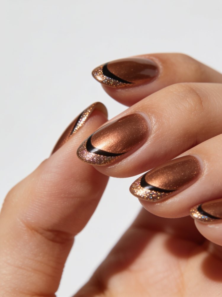 Bronze cat eye tip