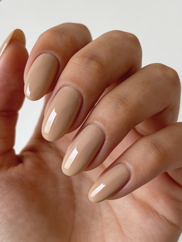 A skin-match nude
