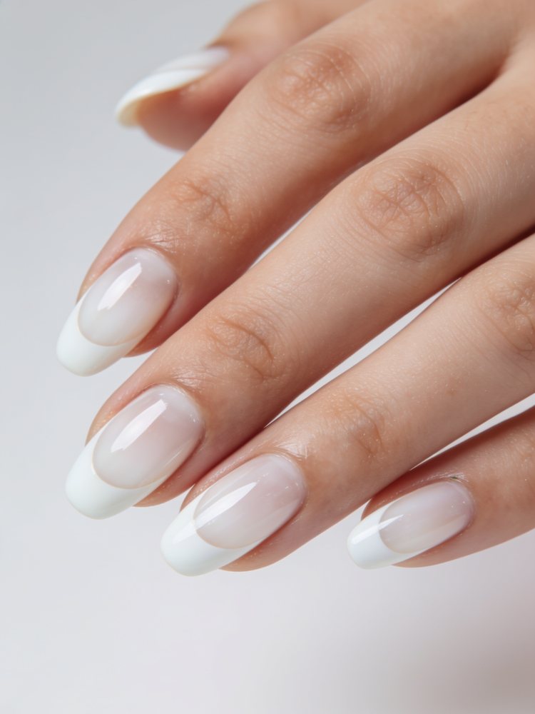 Milky white