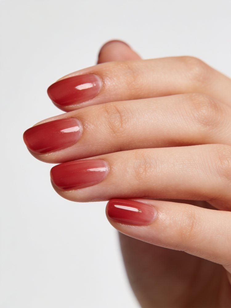 Sheer red wash