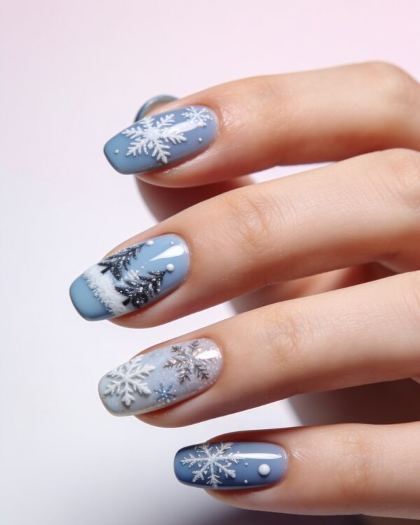 Winter Nails: 35 Designs for the Cold Months