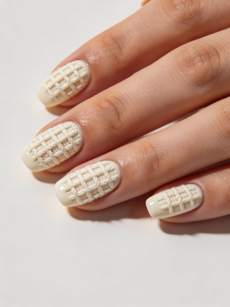 Waffle knit